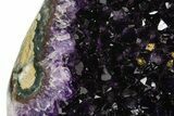 Wide, Deep Purple Amethyst Geode - Uruguay #379380-3